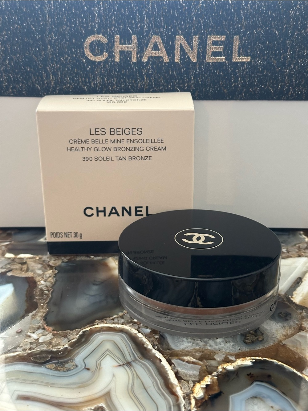 CHANEL LES BEIGES Healthy Glow Bronzing Cream ~ 390 SOLEIL TAN BRONZE.